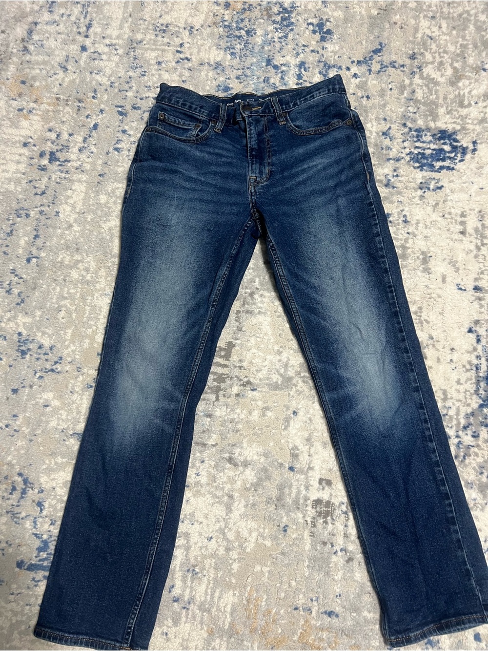 Old Navy Men's Blue Straight Jeans